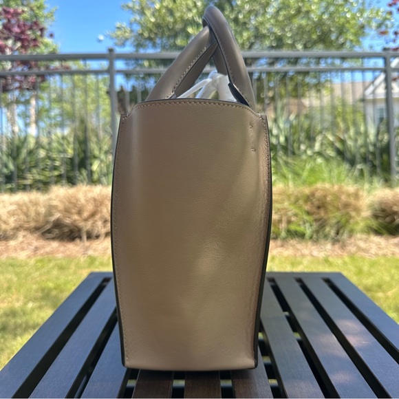 Michael Kors Collection Gracie Small Tote Crossbody Satchel Zip Top Leather Bag - Picture 7 of 15